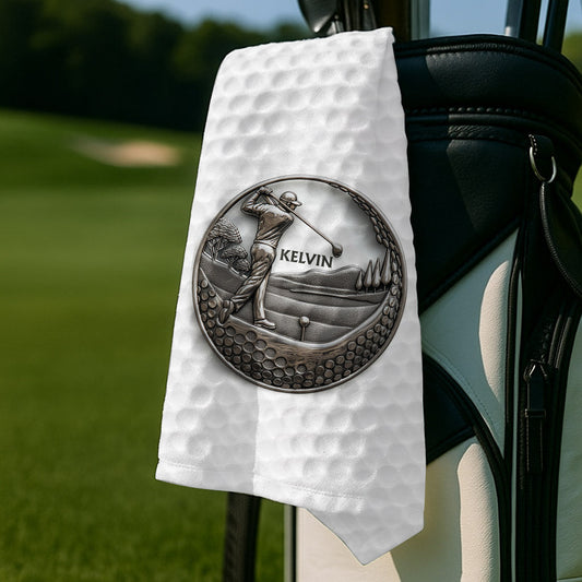 Love Golf - Personalized Golf Towel