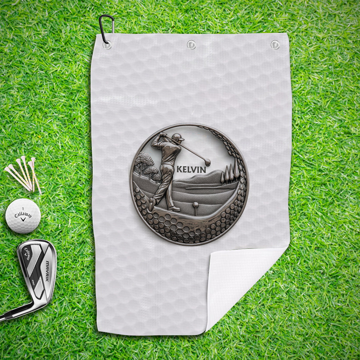 Love Golf - Personalized Golf Towel