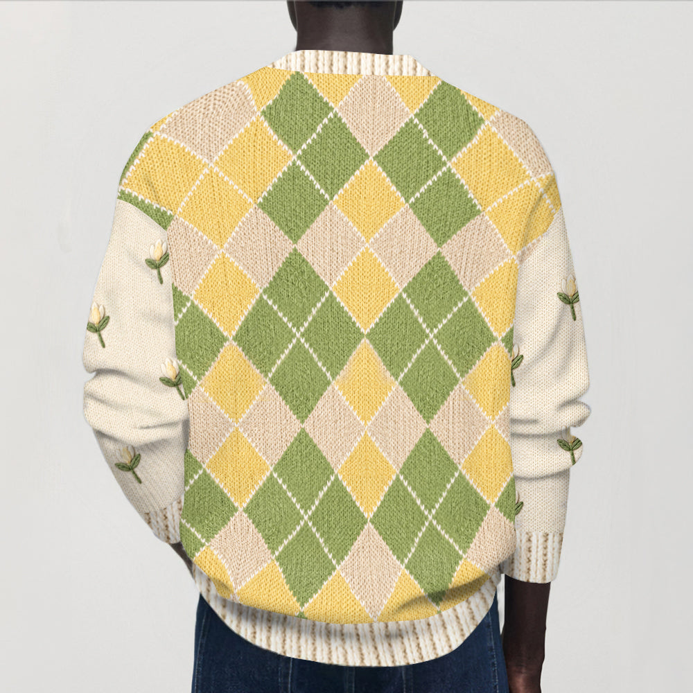Love Frogs - Personalized Frog Cardigan Sweater