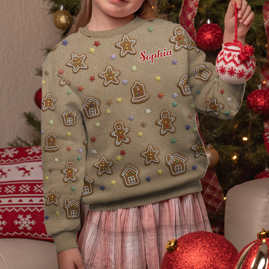 Holiday Spirit Knit - Personalized Christmas Ugly Sweater