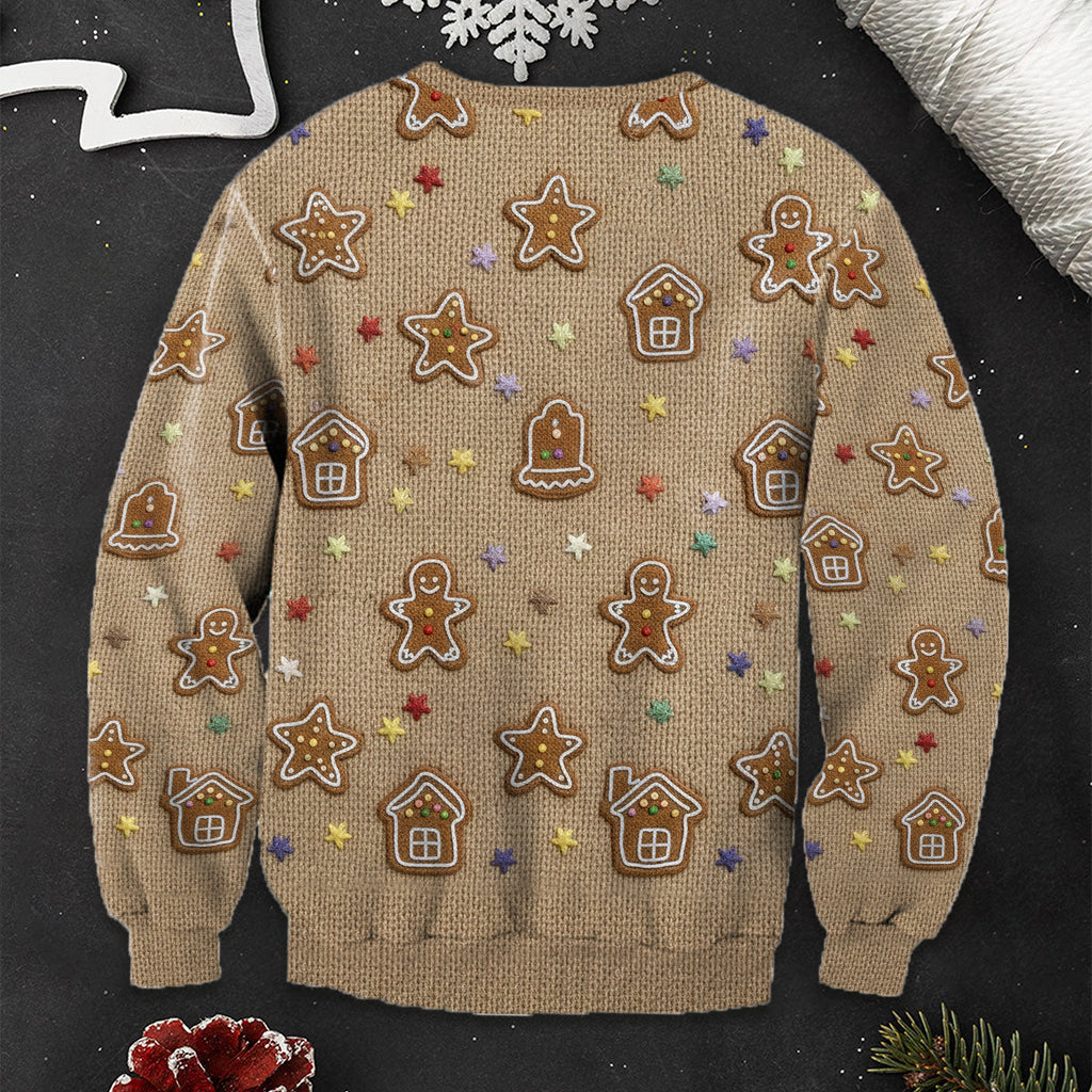 Holiday Spirit Knit - Personalized Christmas Ugly Sweater