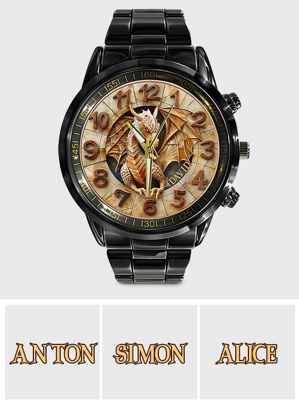 Brave Dragon - Personalized Dragon Hand Watch