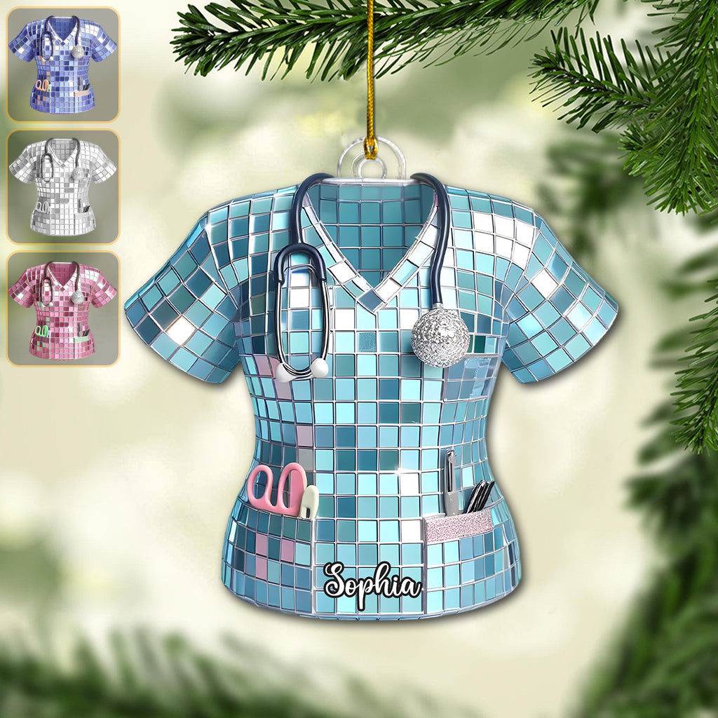 Love Nurse Life - Personalized Nurse Ornament