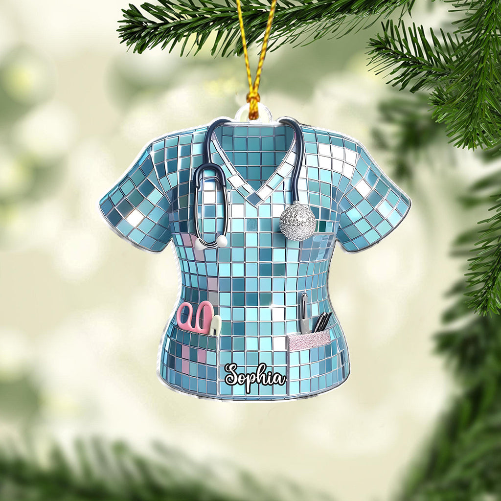 Love Nurse Life - Personalized Nurse Ornament