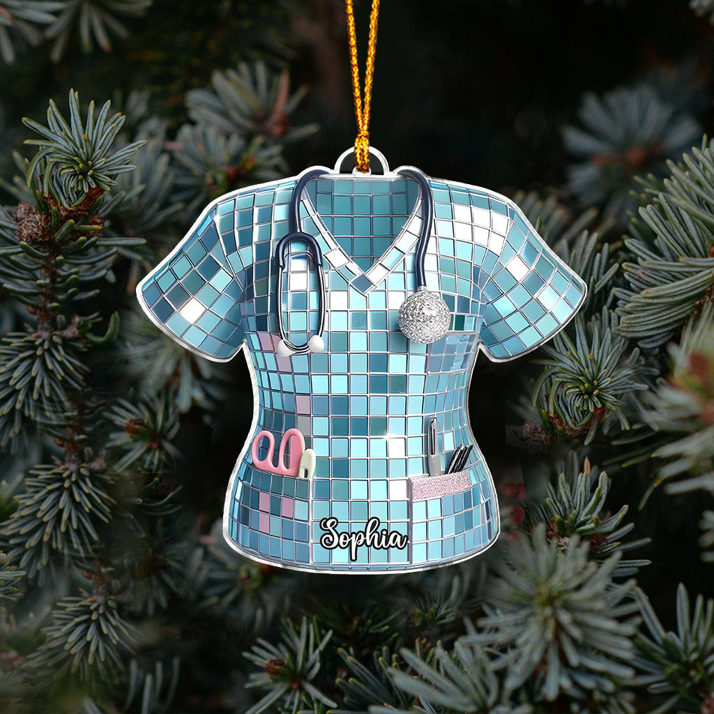 Love Nurse Life - Personalized Nurse Ornament