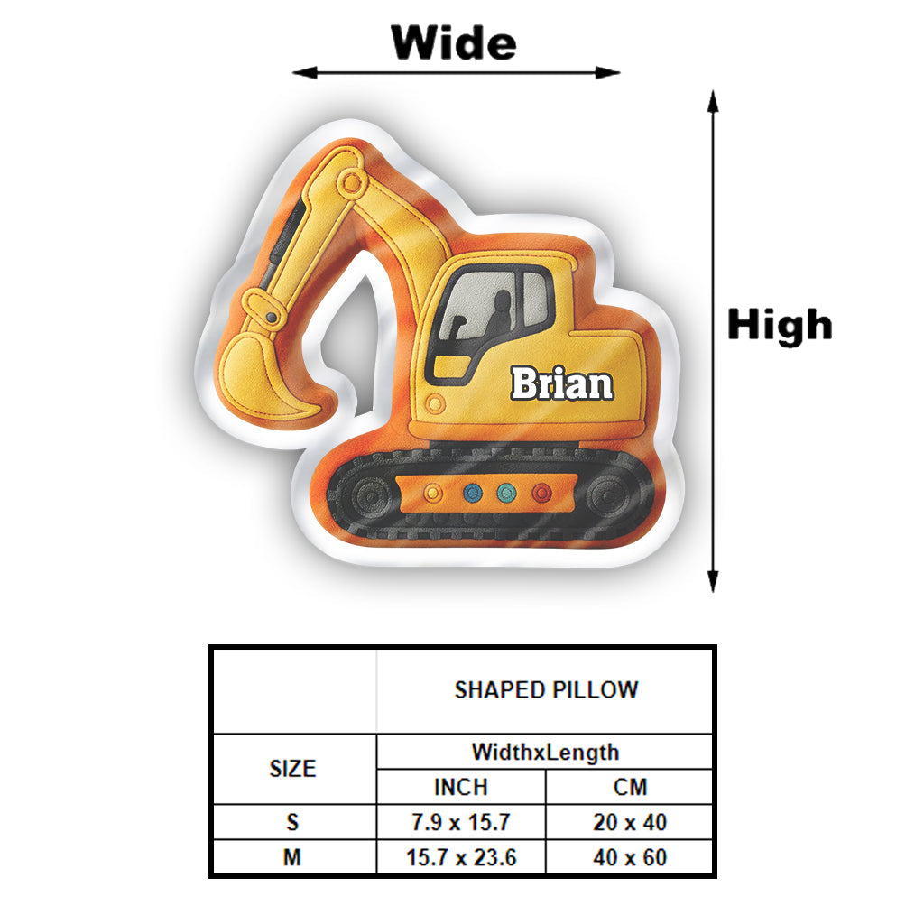 Cute Car Children's Gift - Personalized Kid Shaped Pillow