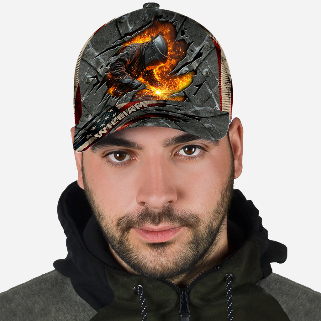 Gift For Welder Husband, Husband, Son... - Personalized Welder Classic Cap