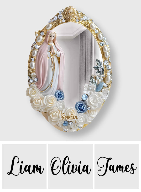 Believer - Personalized Christian Wall Hanging Mirror