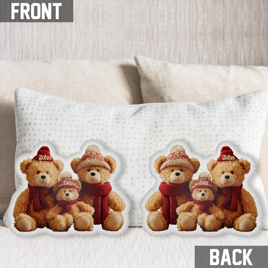 This Is Us - Personalized Family Shaped Pillow