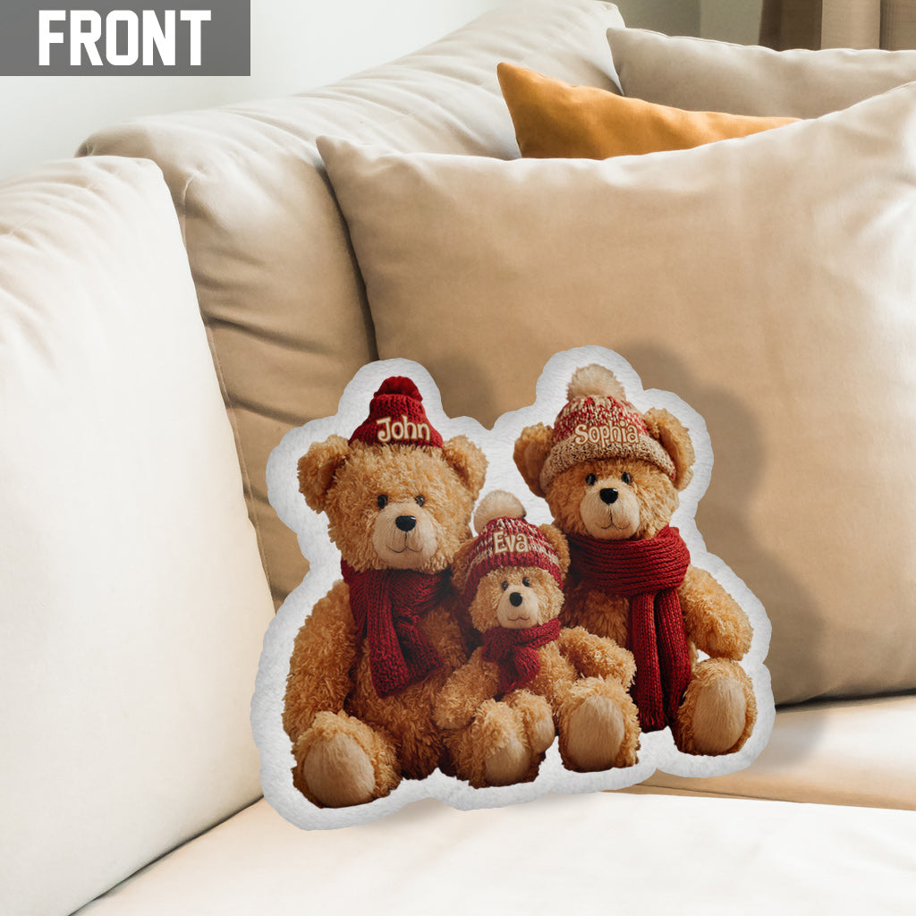 This Is Us - Personalized Family Shaped Pillow