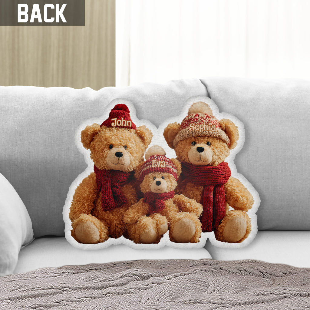 This Is Us - Personalized Family Shaped Pillow