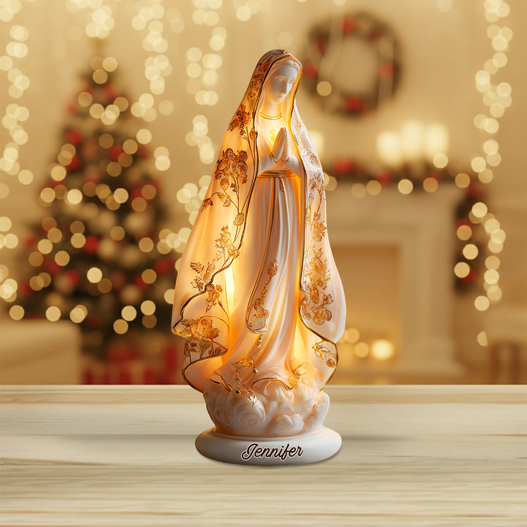 Our Lady - Personalized Christian Custom Shaped Acrylic Plaque