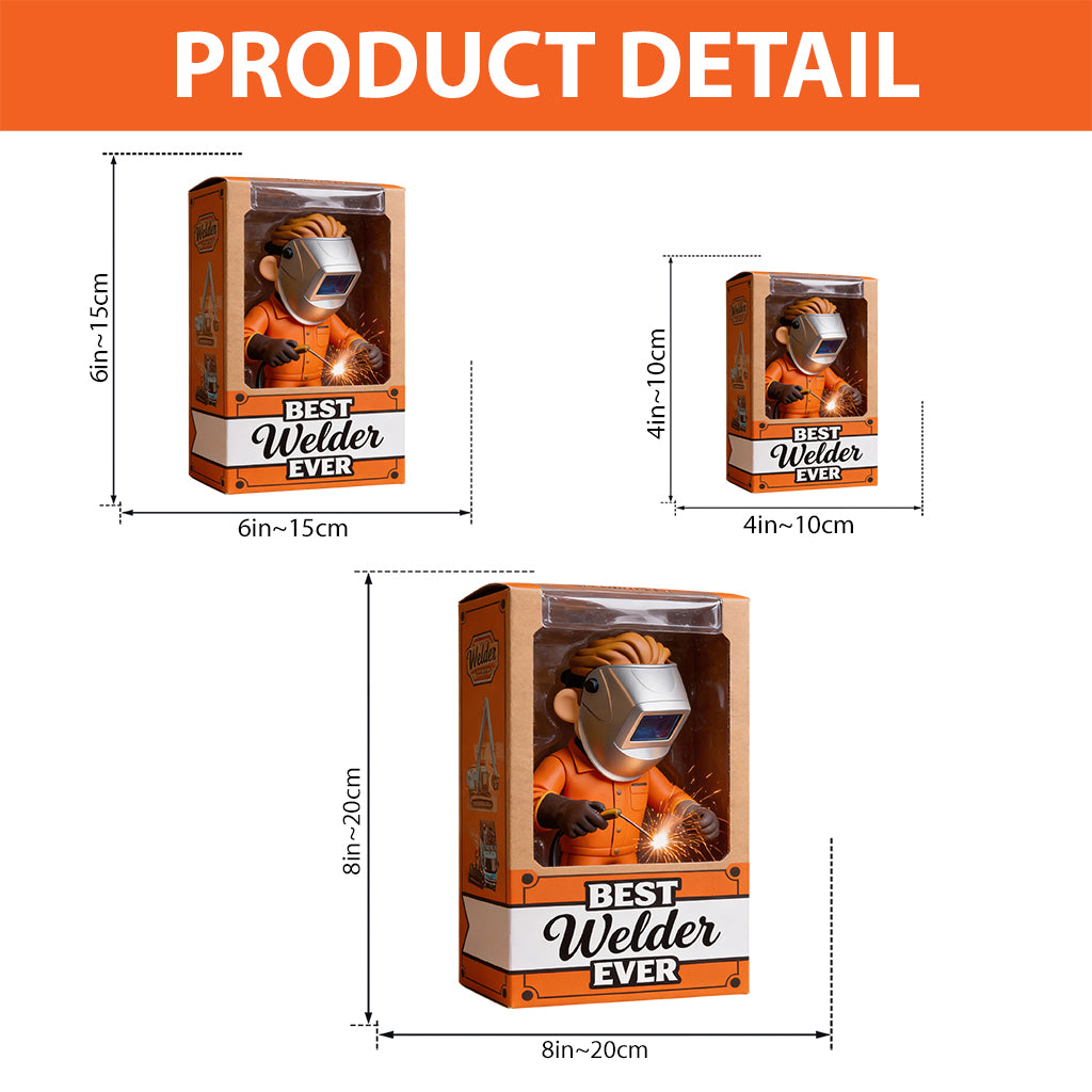 Welder Gifts - Personalized Welder Custom Shaped Acrylic Plaque