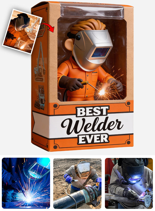 Welder Gifts - Personalized Welder Custom Shaped Acrylic Plaque