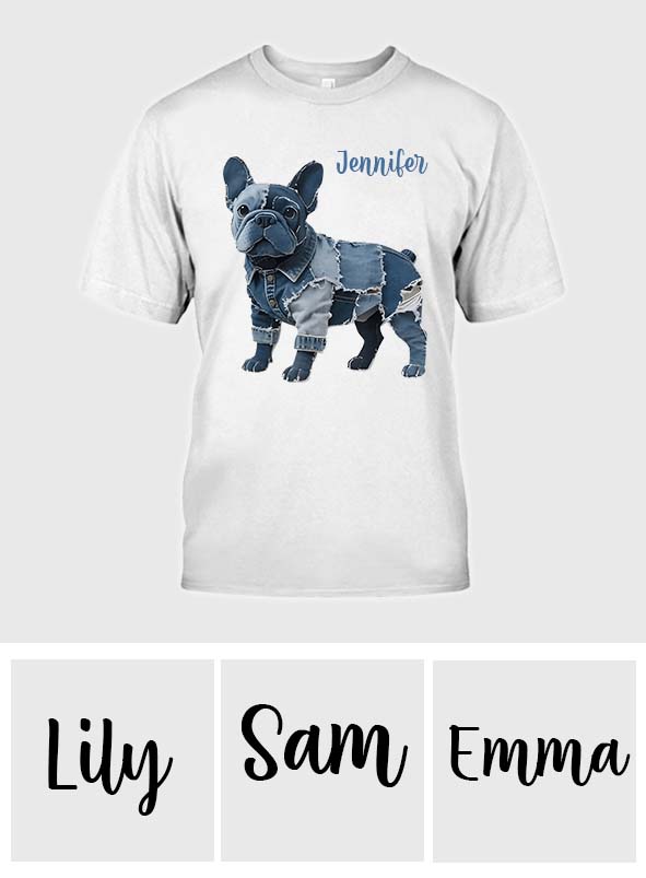 Adorable Bulldog - Personalized French Bulldog T-shirt And Hoodie