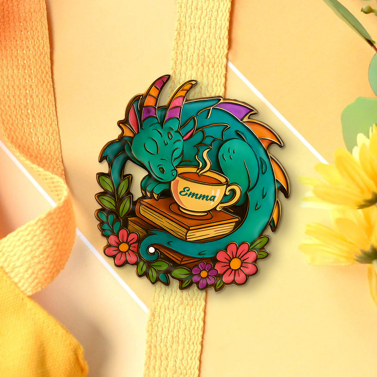 Just One More Chapter - Personalized Book Pin