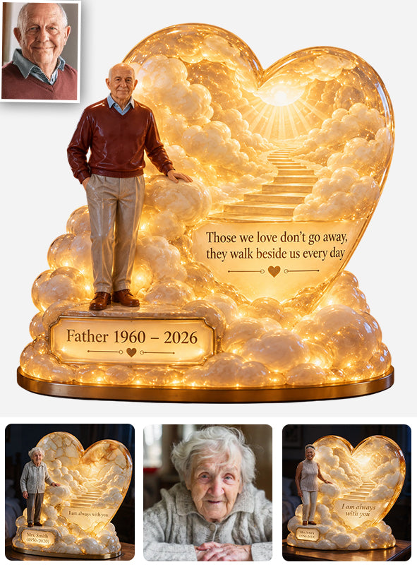 Personalized Memorial Gift, A Beautiful Keepsake to Honor a Loved One - Personalized Memorial Acrylic LED Night Light