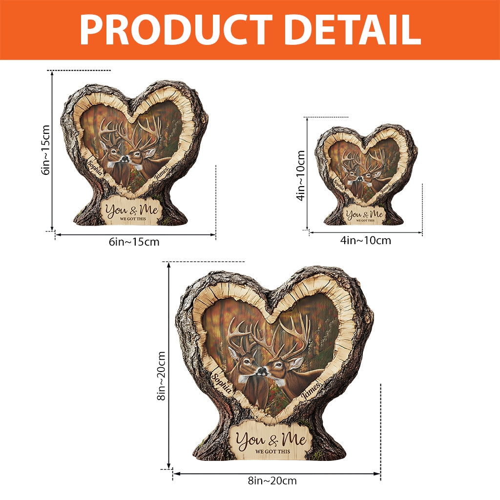 This Is Us - Personalized Hunting Custom Shaped Acrylic Plaque