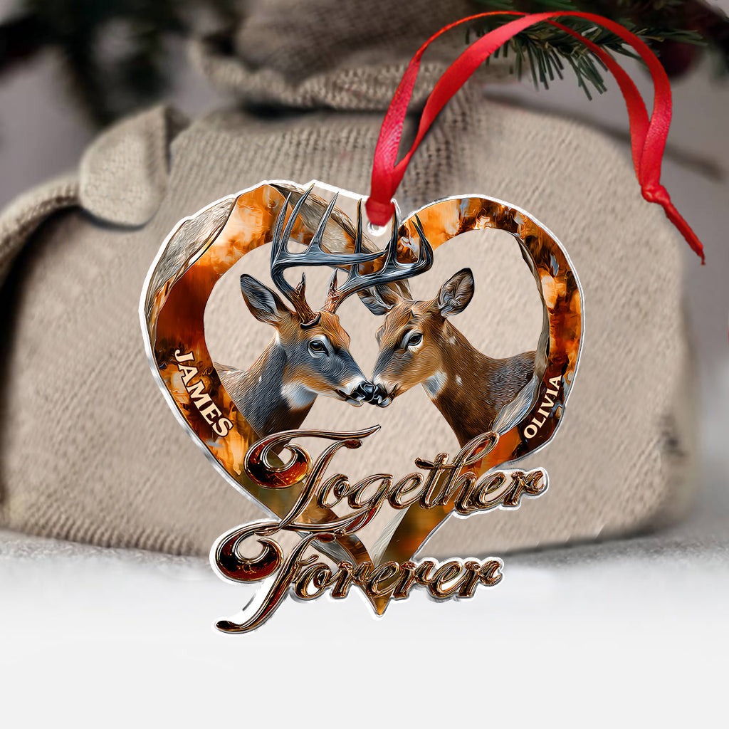 Together Forever - Personalized Couple Ornament