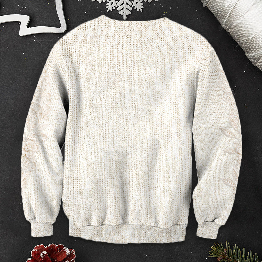 With God All Things Are Possible - Personalized Christian Ugly Sweater