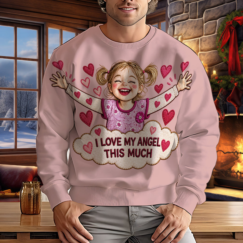 Gift for Mother, Gift for Grandma - Personalized Kid Ugly Sweater
