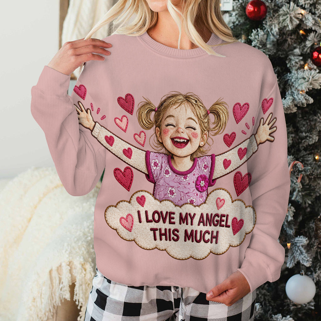 Gift for Mother, Gift for Grandma - Personalized Kid Ugly Sweater