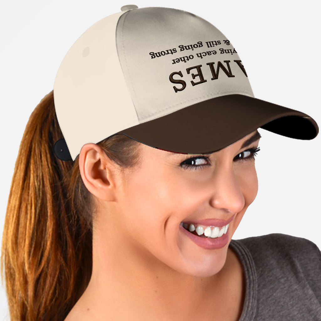 Annoying Each Other Since & Still Going Strong - Personalized Couple Classic Cap