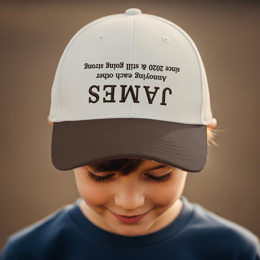 Annoying Each Other Since & Still Going Strong - Personalized Couple Classic Cap