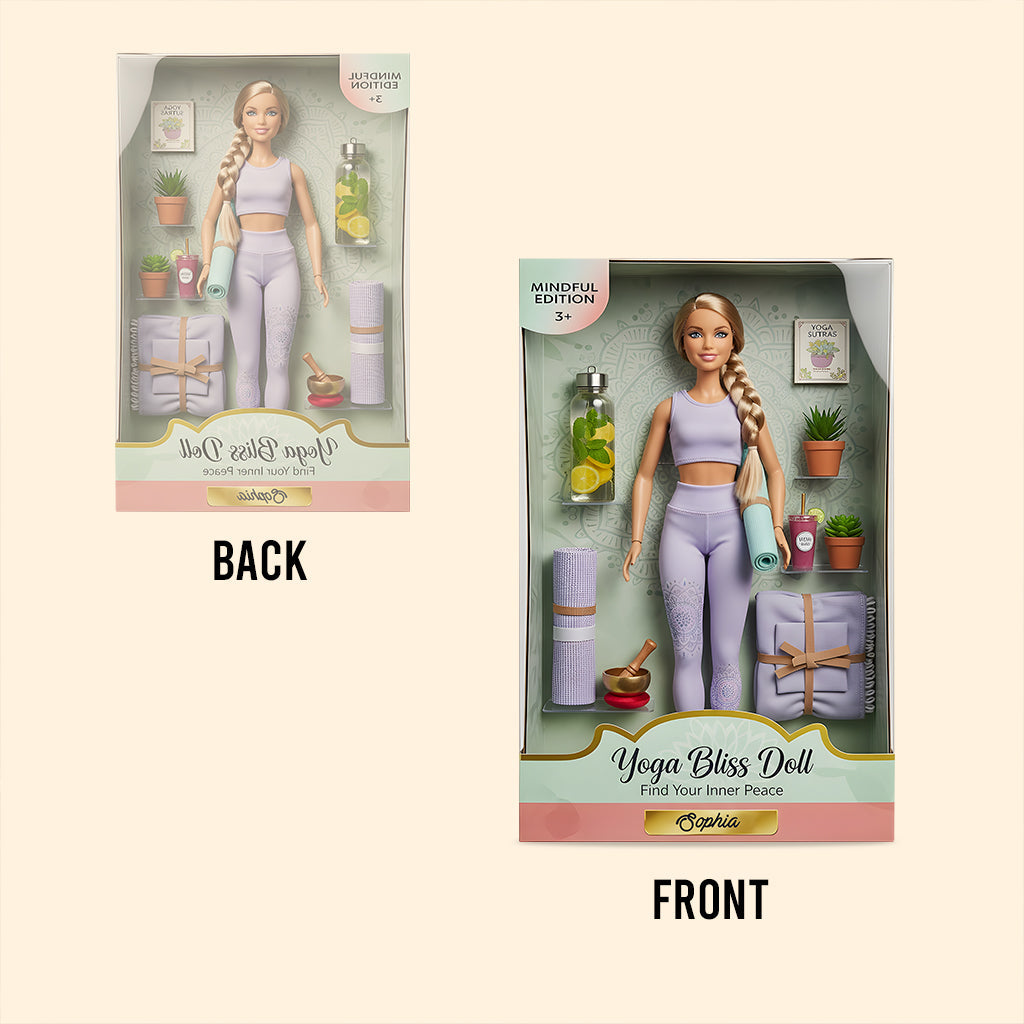 Lose Your Mind Find Your Soul - Personalized Yoga Custom Shaped Acrylic Plaque