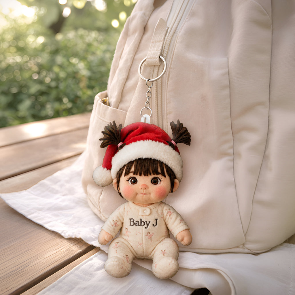 Little Christmas - Personalized Kid Plush Ornament