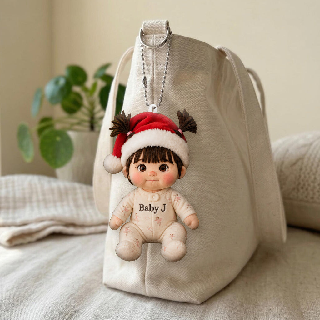 Little Christmas - Personalized Kid Plush Ornament