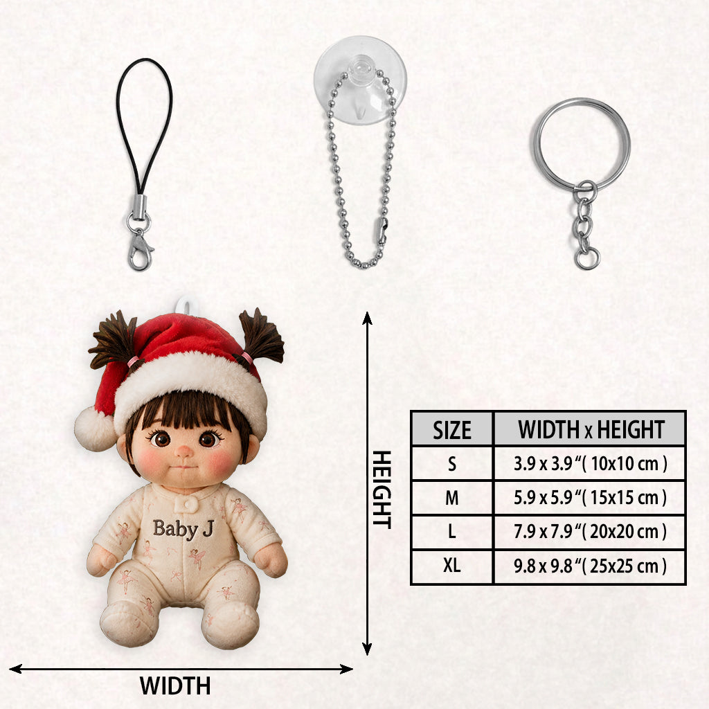 Little Christmas - Personalized Kid Plush Ornament