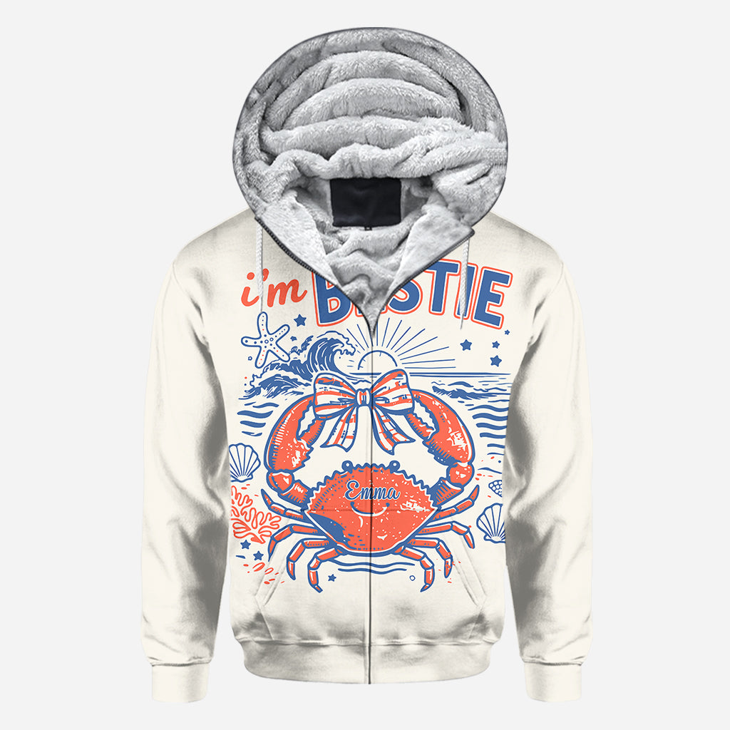 If Crabby Please Return To Bestie - Personalized Bestie All Over Shirt