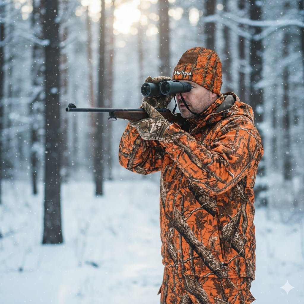 Camo Hunting - Personalized Hunting Beanie Hat
