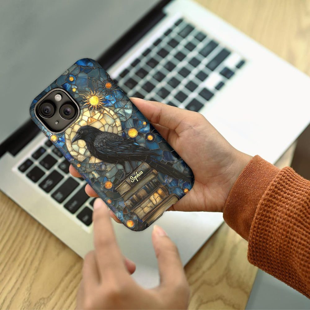 Raven Book Club - Personalized Book Full Print Phone Case