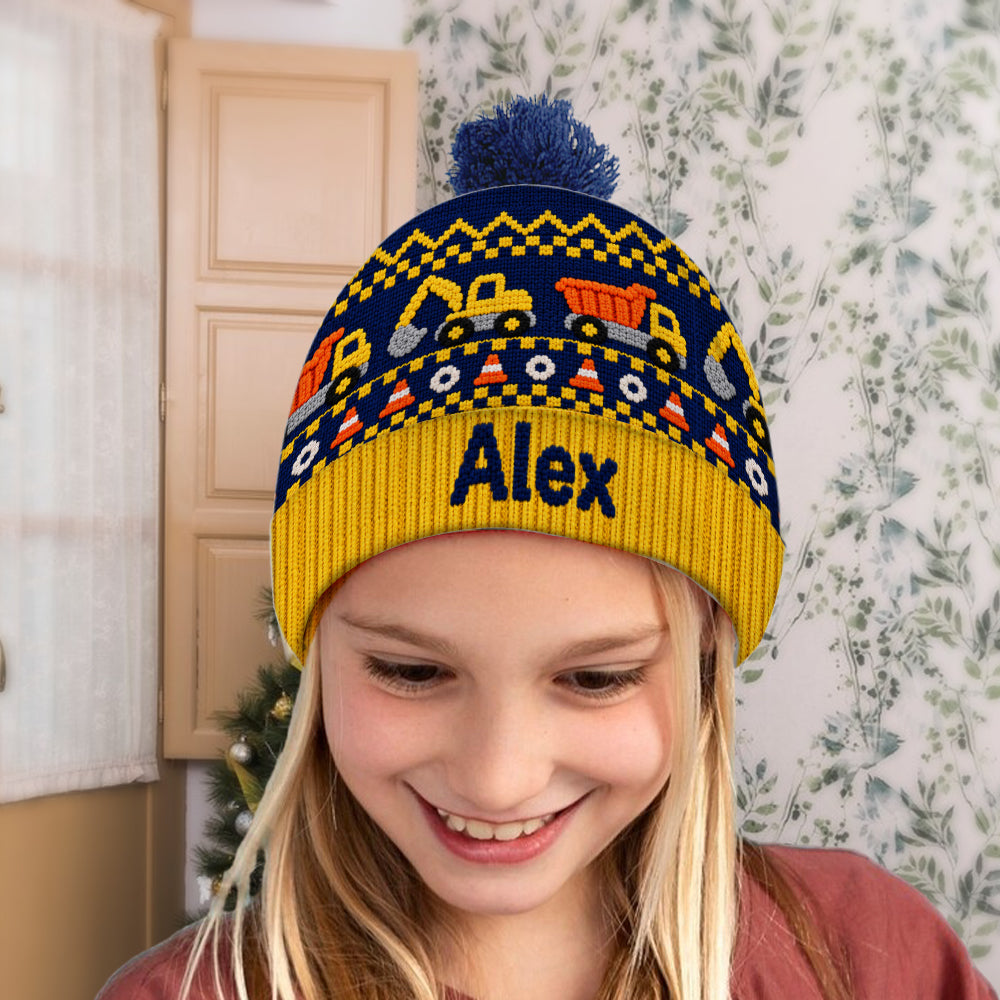 Gift for Kids, Christmas Gift Idea - Personalized Kid Beanie Hat