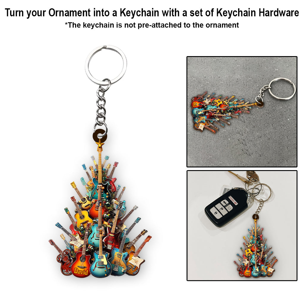 Awesome Guitar - Personalized Guitar Ornament