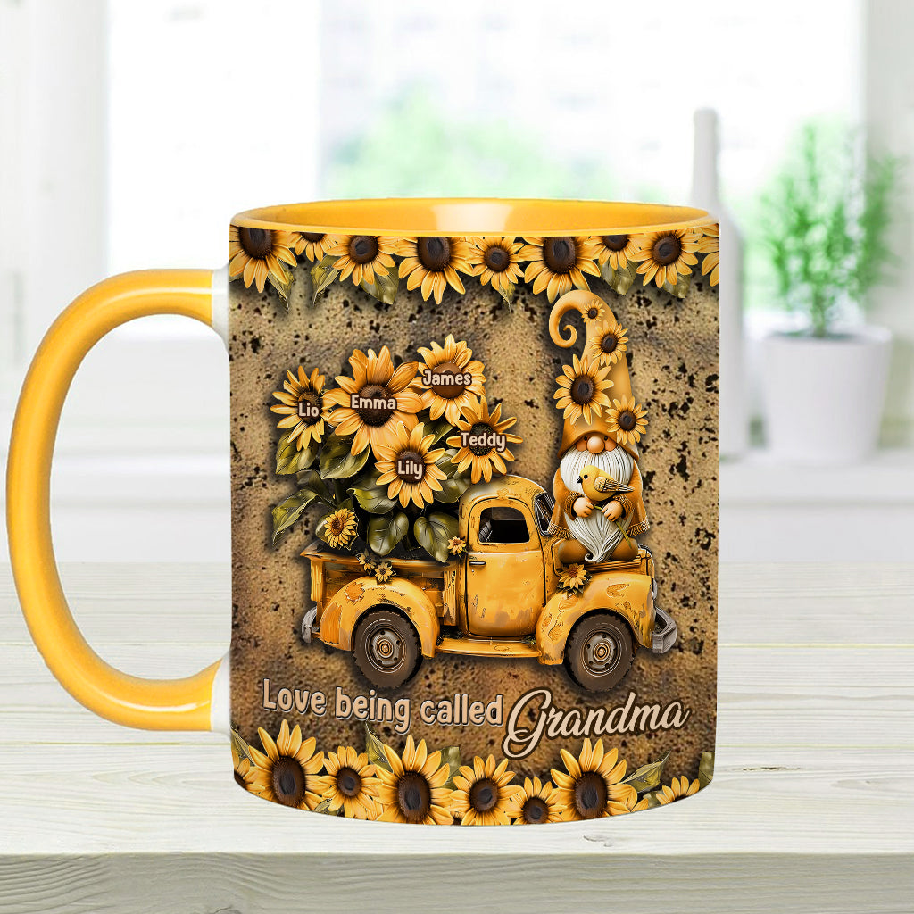 Love Grandma - Personalized Grandma Accent Mug