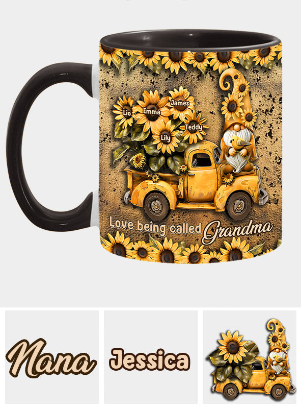 Love Grandma - Personalized Grandma Accent Mug