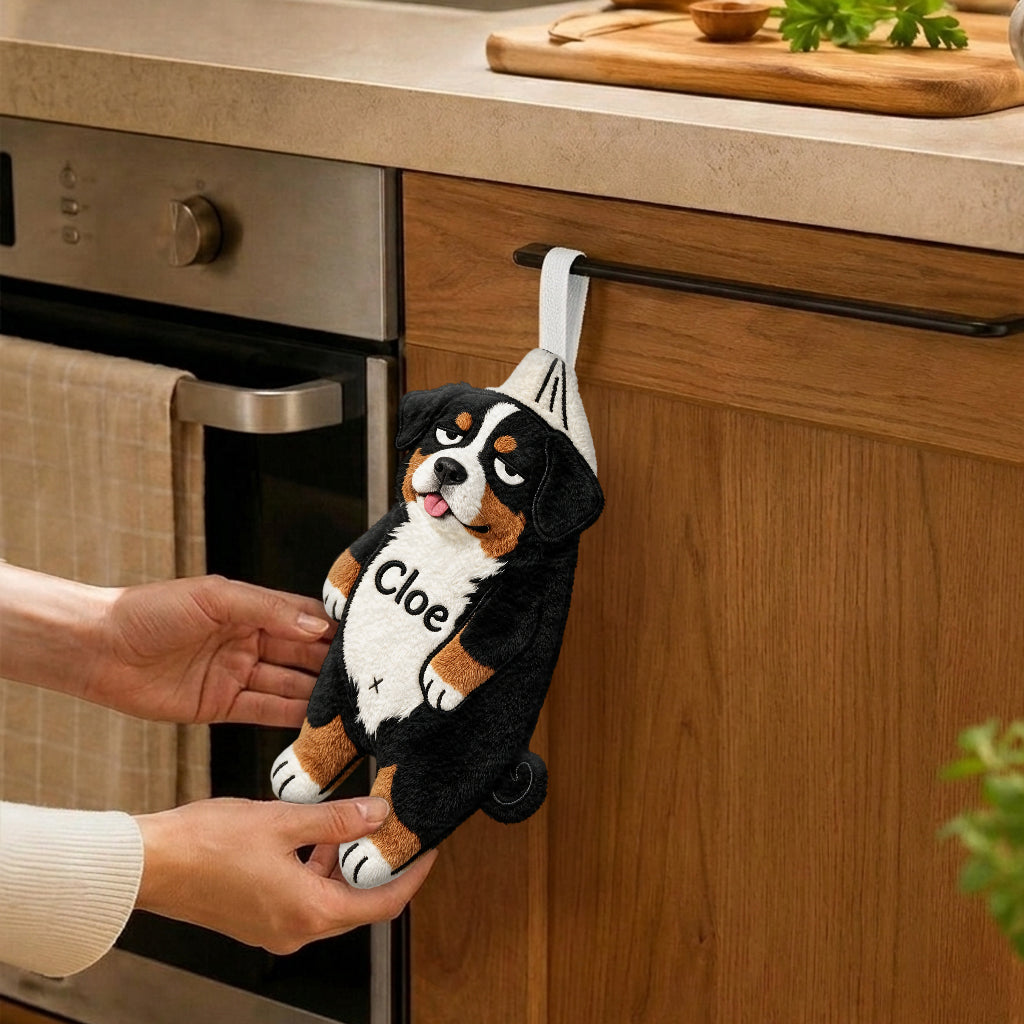 Cute Pet - Personalized Dog Hand Towel