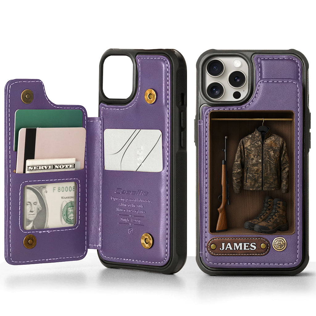 Love Hunting - Personalized Hunting Wallet Phone Case