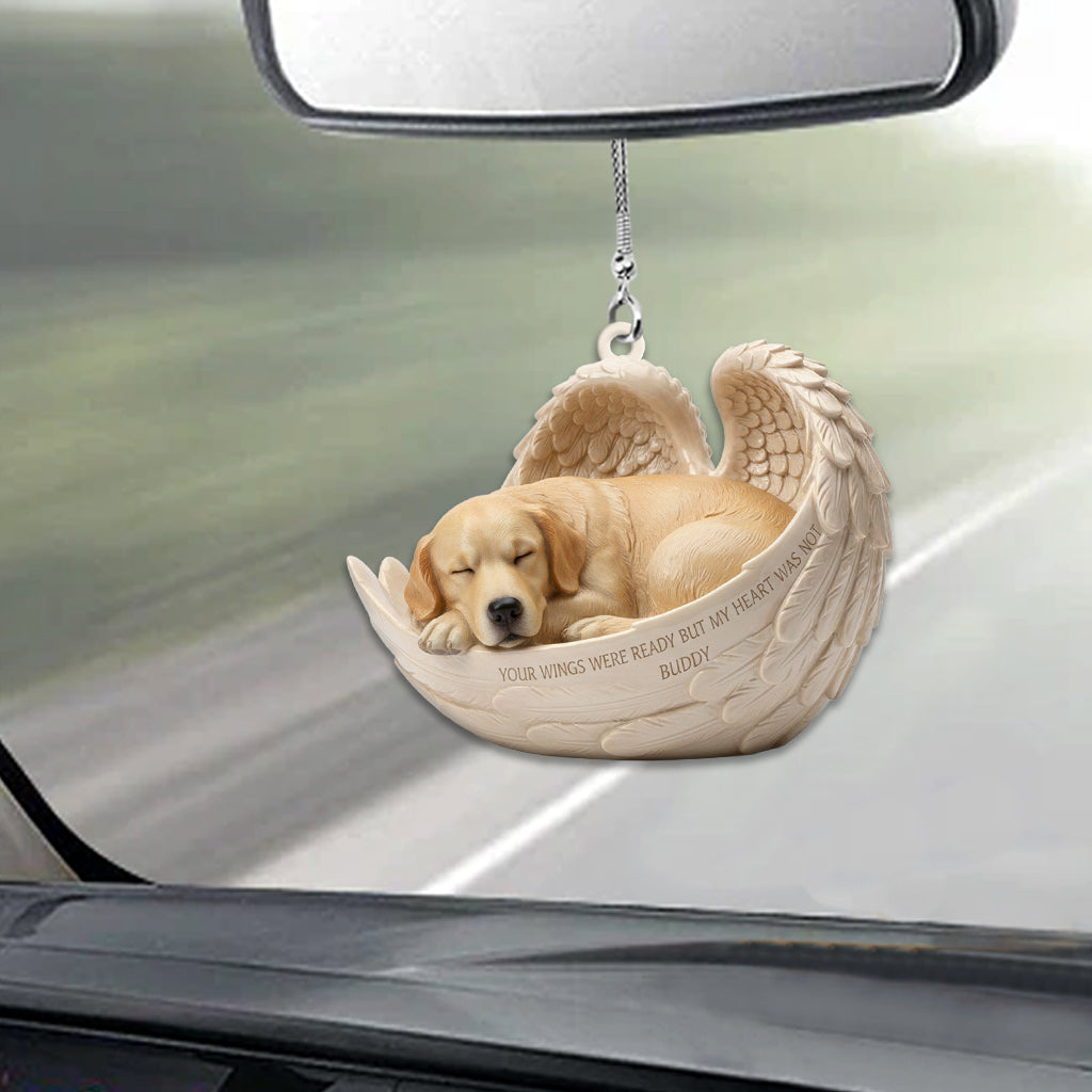Custom Gift For Someone Lose Their Pet - Personalized Dog Car Ornament