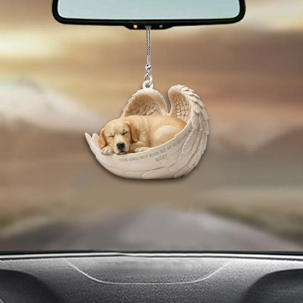 Custom Gift For Someone Lose Their Pet - Personalized Dog Car Ornament