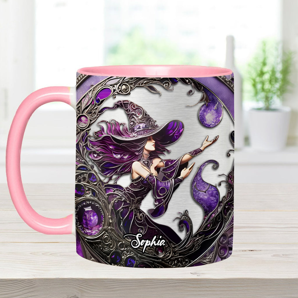 Beautiful Witch - Personalized Witch Accent Mug