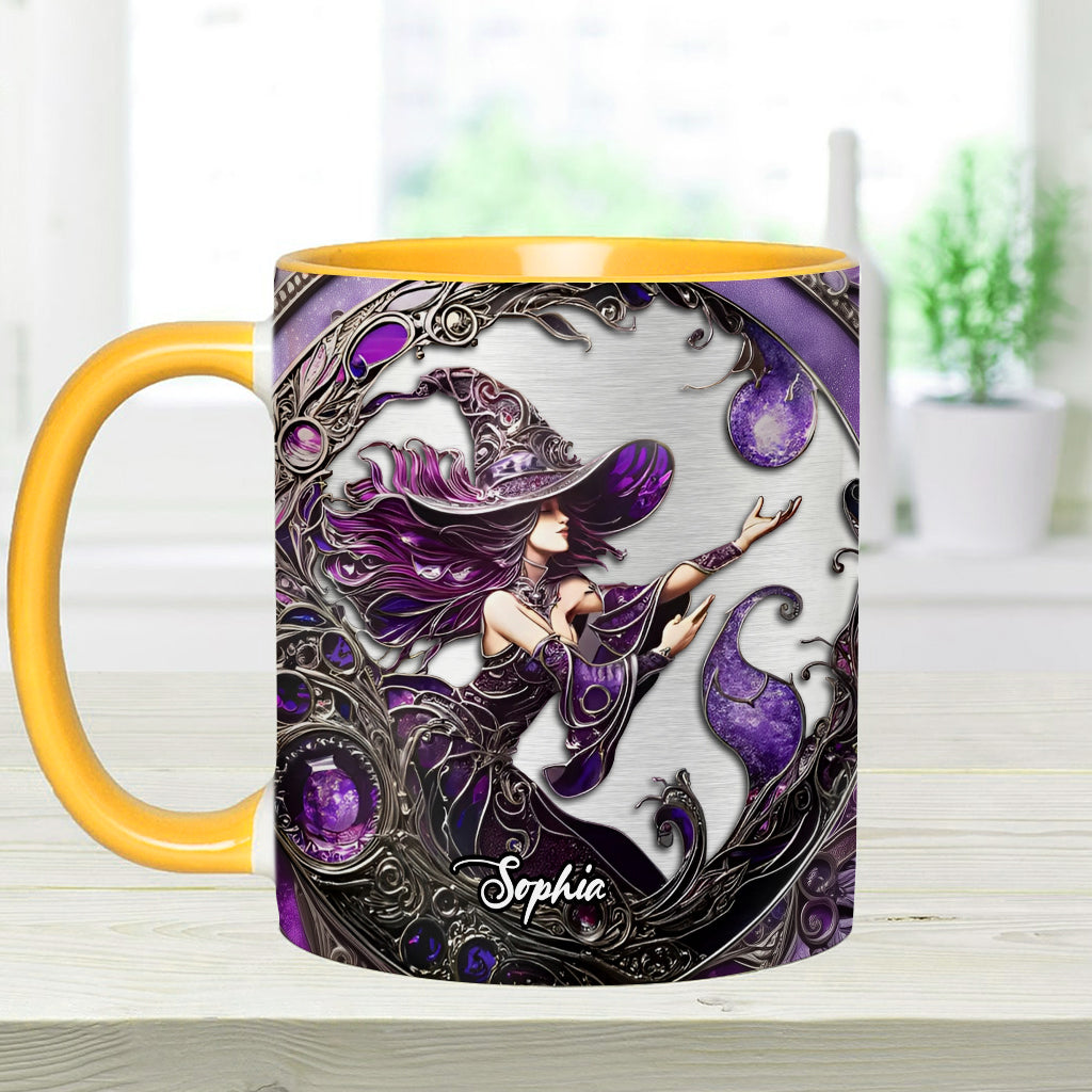 Beautiful Witch - Personalized Witch Accent Mug