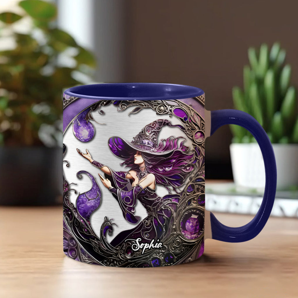 Beautiful Witch - Personalized Witch Accent Mug