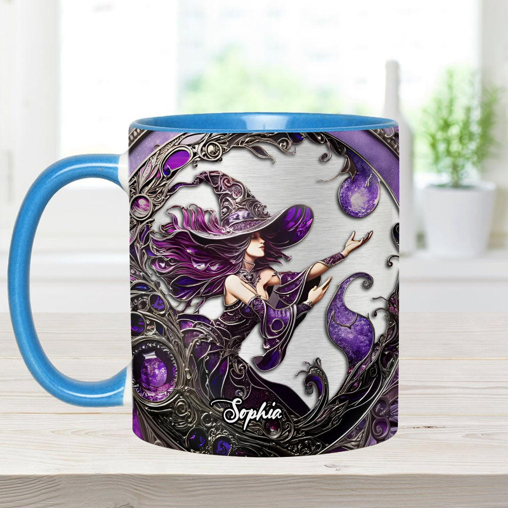 Beautiful Witch - Personalized Witch Accent Mug