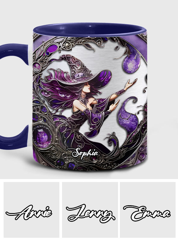 Beautiful Witch - Personalized Witch Accent Mug