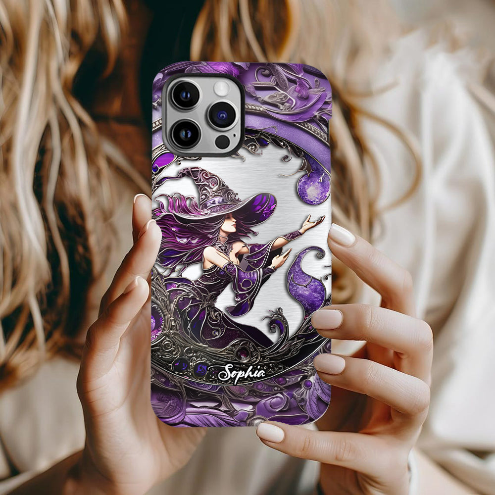 Beautiful Witch - Personalized Witch Full Print Phone Case