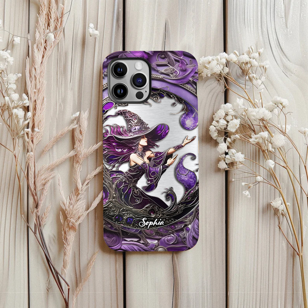 Beautiful Witch - Personalized Witch Full Print Phone Case